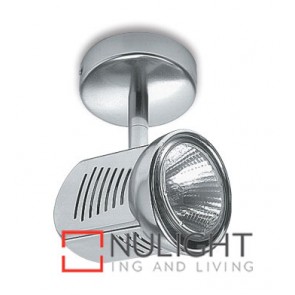 Spot Halogen 75W Pan 1 Satin Chrome ASU