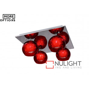 Meteor 4lt Flush Mount Ceiling Light VAM