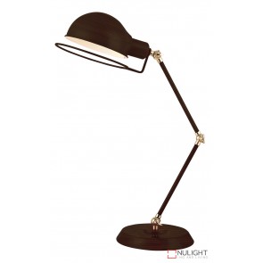 Jazz Desk Lamp Oil Rubbed Bronze - Antique Brass ORI