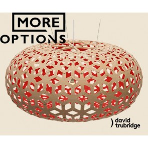 Snowflake Red David Trubridge Pendant DAV