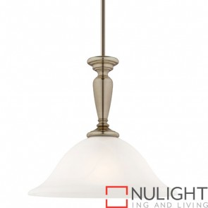 Stepney 1 Light Pendant Sat Chrome COU