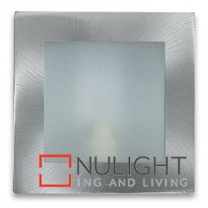 Square Step Light Plain Satin Chrome ASU