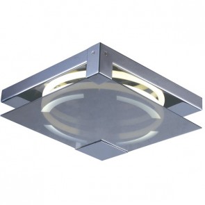 Berlin Flush Mount Ceiling Light in Chrome Sunny Lighting