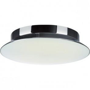 Divine 42cm Flush Mount Ceiling Light in Chrome Sunny Lighting