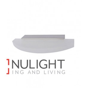 WALL INTERNAL Surface Mounted CITY LED Satin Nickel CURVED FROSTED DIFF 4W 120D 3000K IP23 (300 lumens) CLA