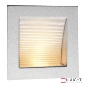 Linea 90 Led Silver 3000K Recessed Wall Light ORI