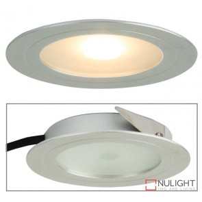 Magro Led Recessed Cabinet Light Silver ORI