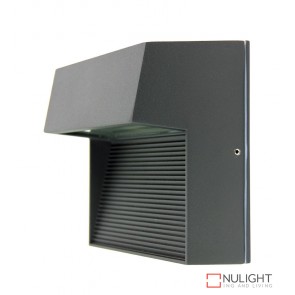 Vargo Square Led Wall Light Graphite ORI