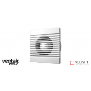 SLIMLINE 125 - 125mm Wall-Window-Ceiling Exhaust fan - White VTA