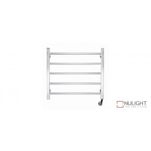 JASPER 5 - Five Rail - Stainless Steel Heated Towel Rail - Square Rails VTA