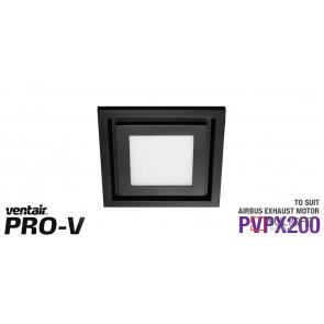 Airbus 200 Black LED Fascia Square VTA