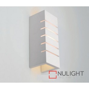 Plaster Wall Light Slotted E14 ASU